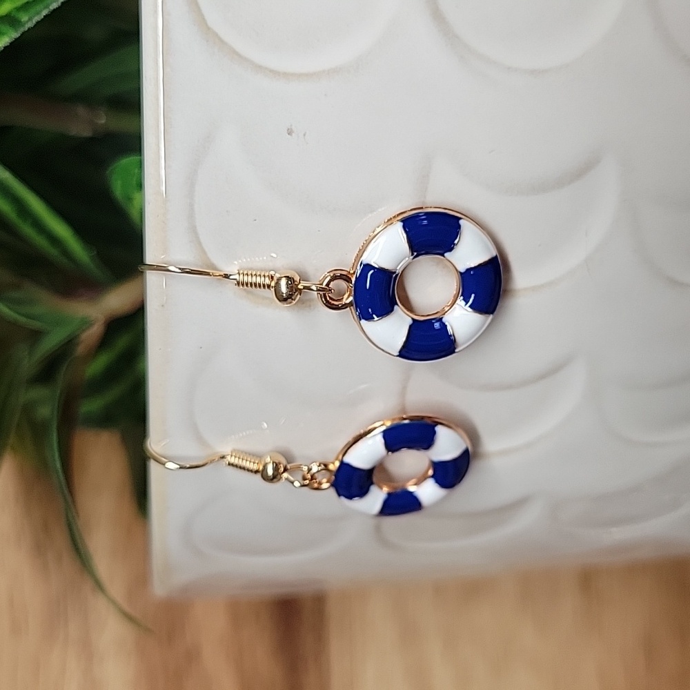 Nautical Lifebuoy Earrings